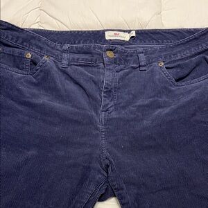 Vineyard Vines Dark Blue Corduroy Pants
